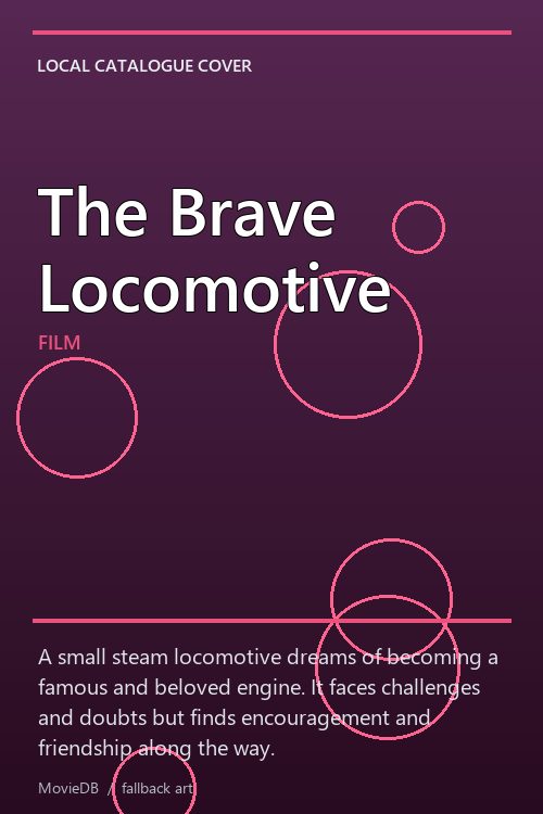 The Brave Locomotive poster