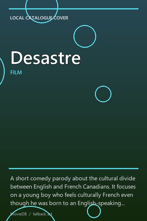 Desastre poster