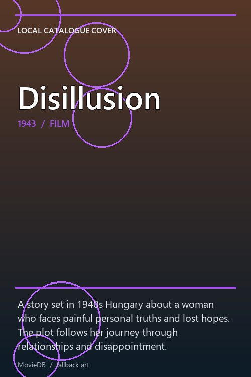 Disillusion poster