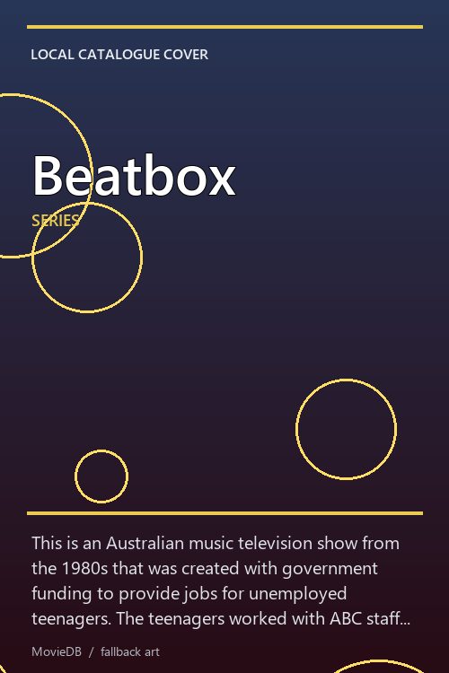 Beatbox poster