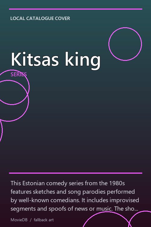 Kitsas king poster