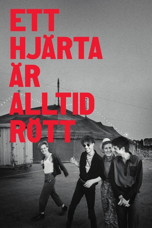 Ett hjärta är alltid rött poster