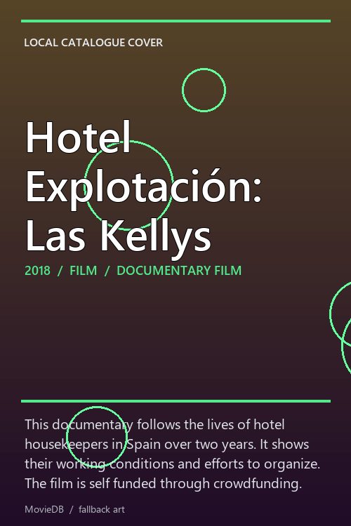 Hotel Explotación: Las Kellys poster