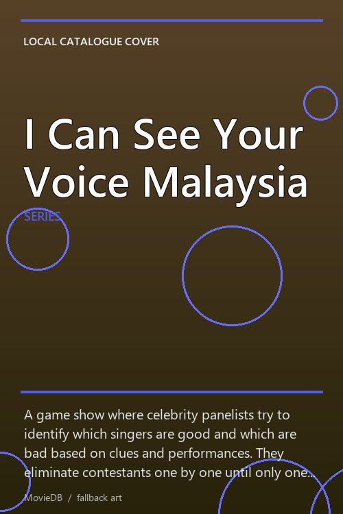 I Can See Your Voice Malaysia poster