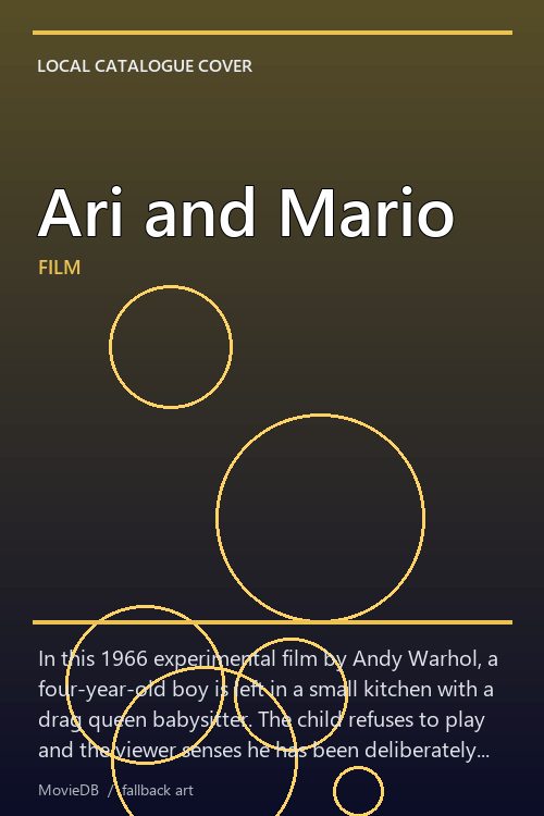 Ari and Mario poster