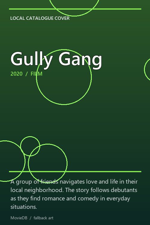 Gully Gang poster