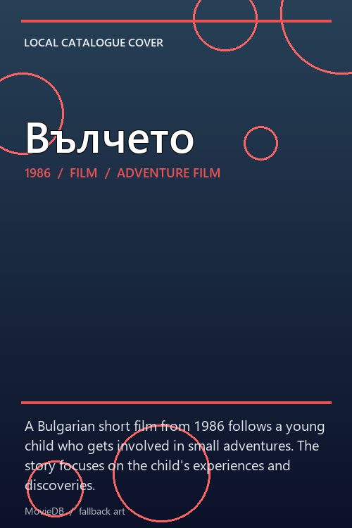 Вълчето poster