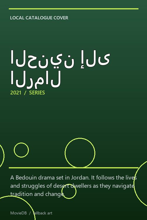 الحنين إلى الرمال poster