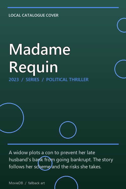 Madame Requin poster