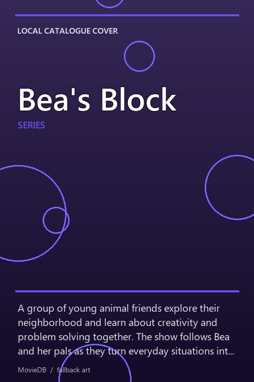 Bea's Block poster