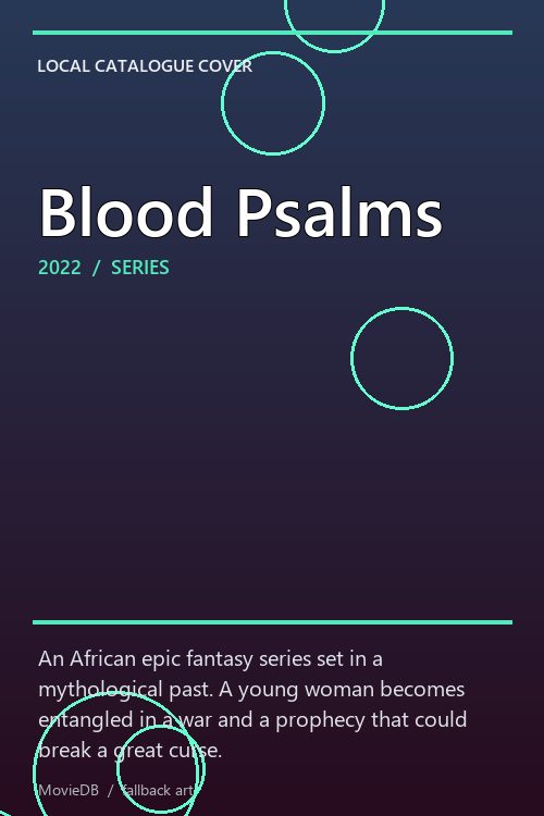 Blood Psalms poster