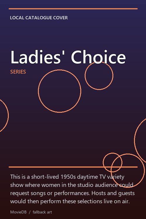 Ladies' Choice poster
