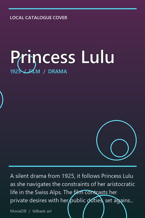 Princess Lulu poster