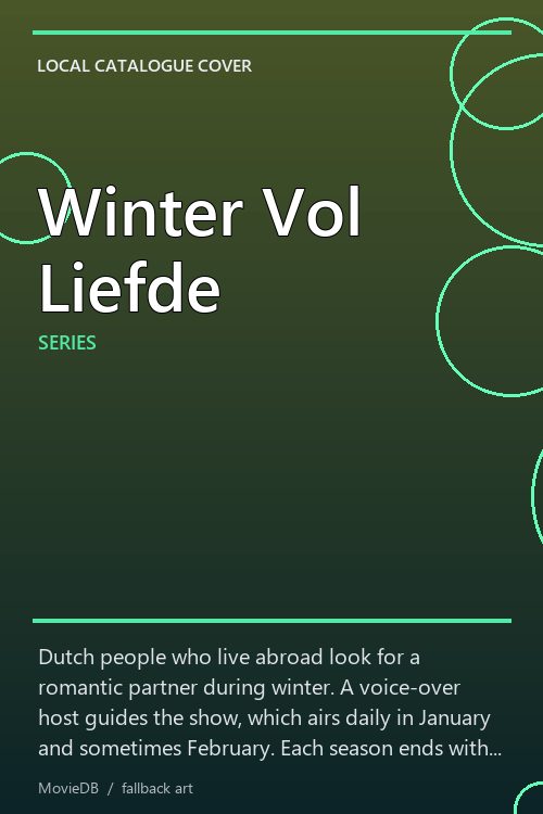 Winter Vol Liefde poster