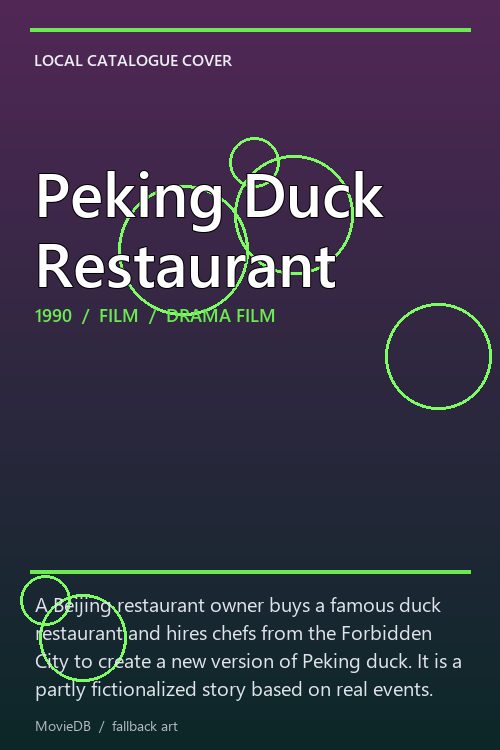 Peking Duck Restaurant poster