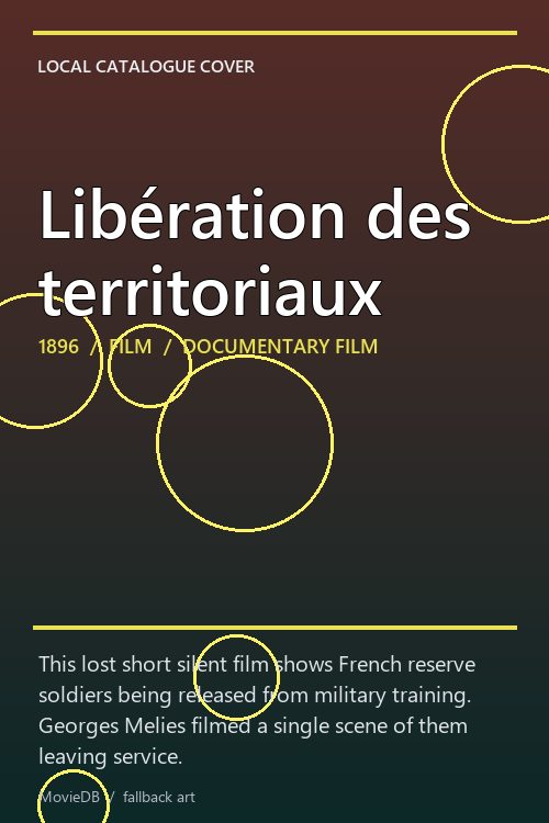 Libération des territoriaux poster