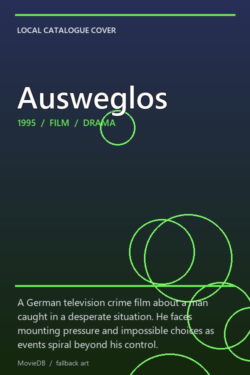 Ausweglos poster
