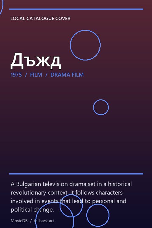 Дъжд poster