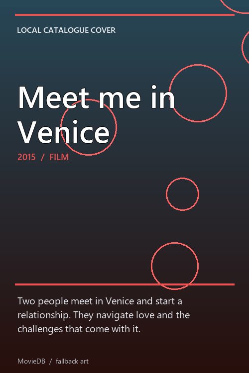 Meet me in Venice poster