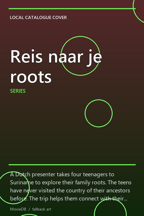 Reis naar je roots poster