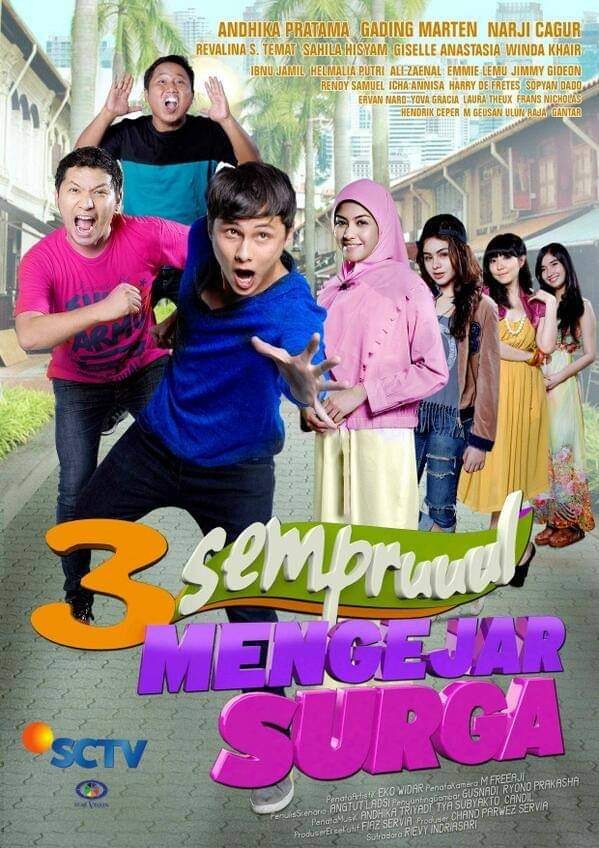 3 Sempruuul Mengejar Surga poster