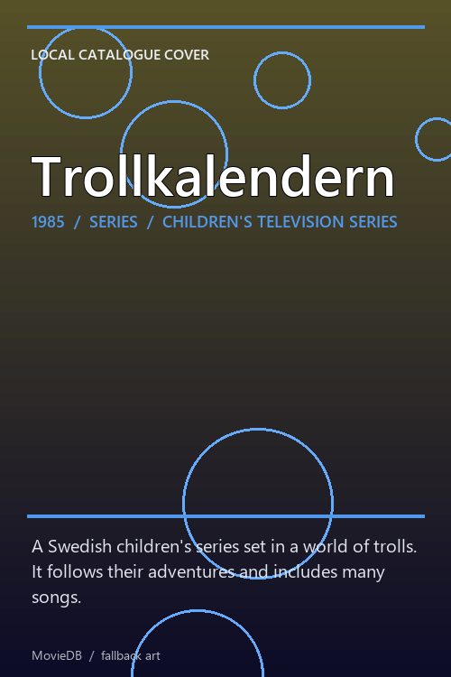 Trollkalendern poster