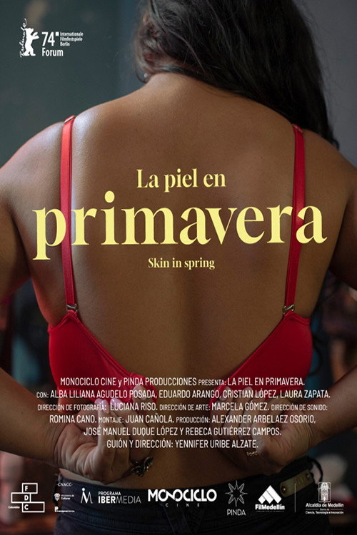 Skin in spring poster