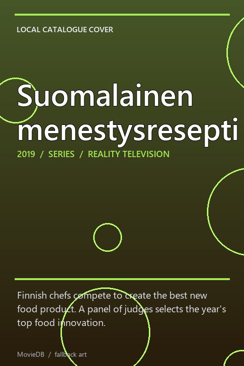 Suomalainen menestysresepti poster