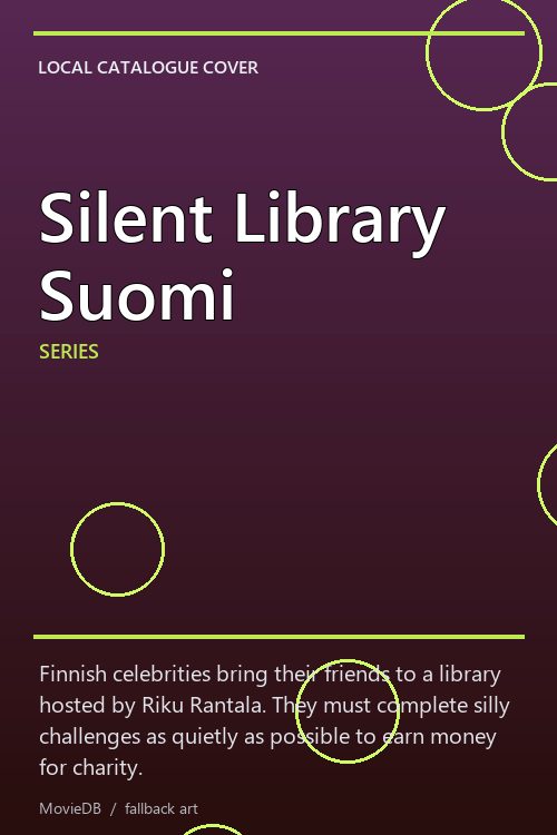 Silent Library Suomi poster