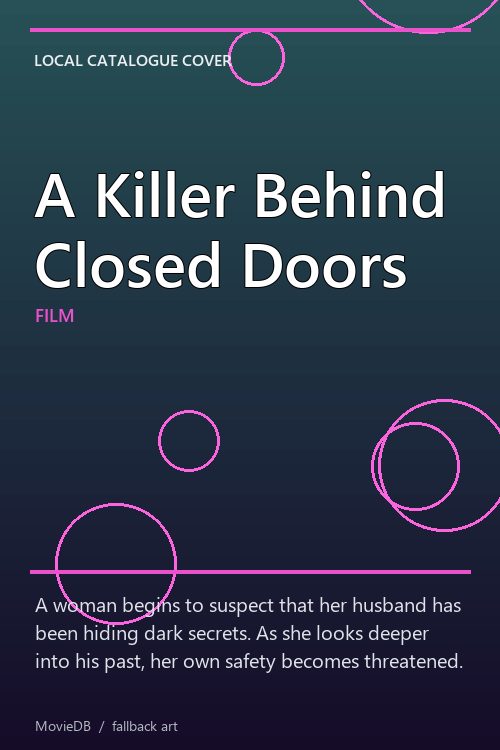 A Killer Behind Closed Doors poster
