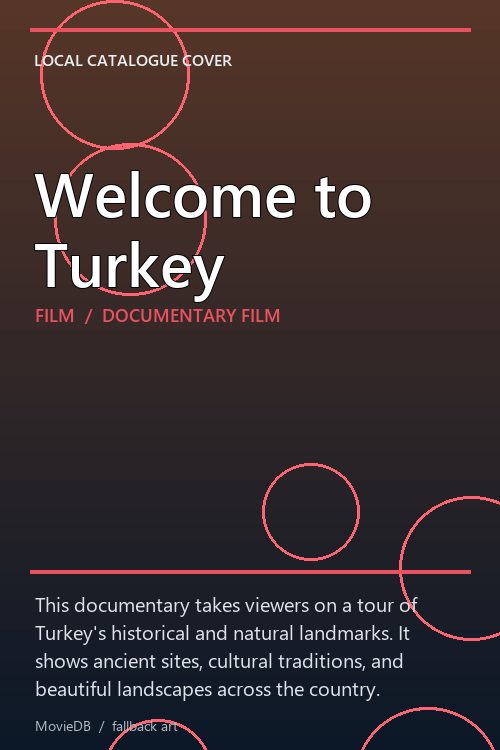Welcome to Turkey poster