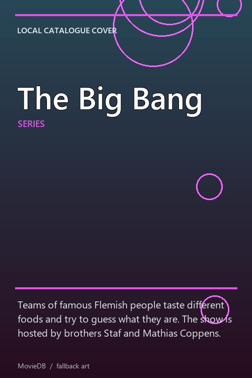 The Big Bang poster