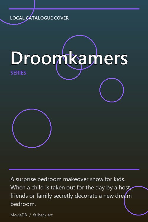 Droomkamers poster