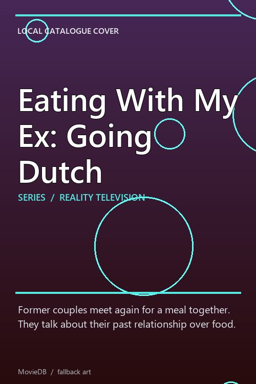Eating With My Ex: Going Dutch poster