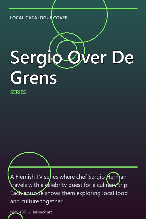 Sergio Over De Grens poster