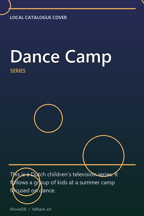 Dance Camp poster