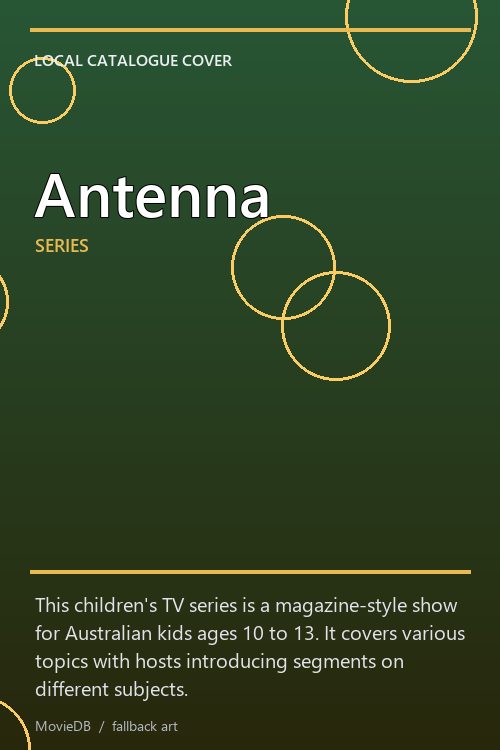 Antenna poster