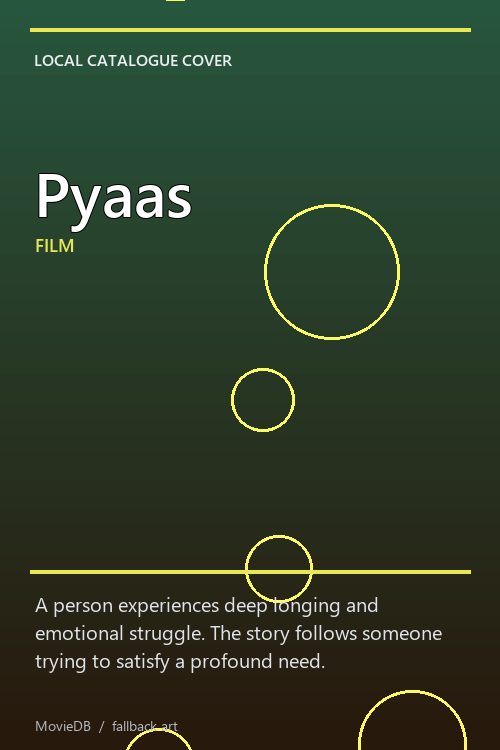 Pyaas poster