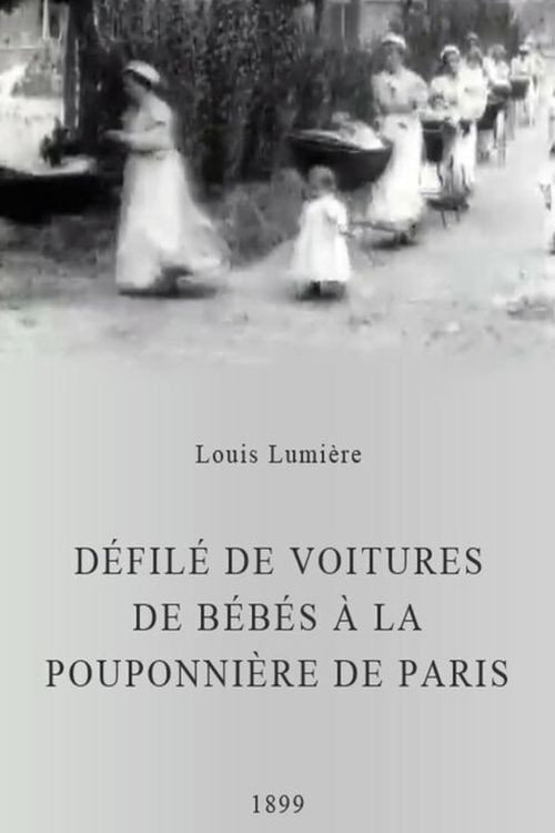 Défilé de voitures de bébés à la Pouponnière de Paris poster