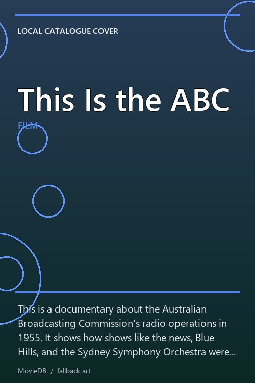 This Is the ABC poster