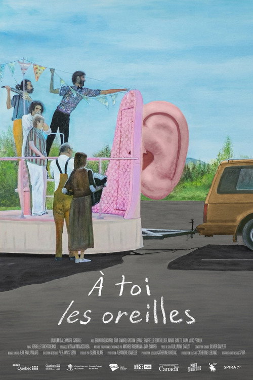 À toi les oreilles poster