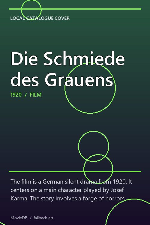 Die Schmiede des Grauens poster