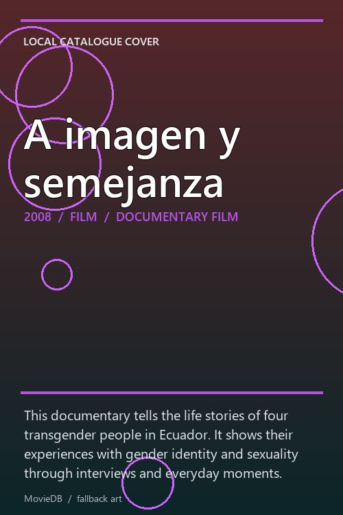 A imagen y semejanza poster