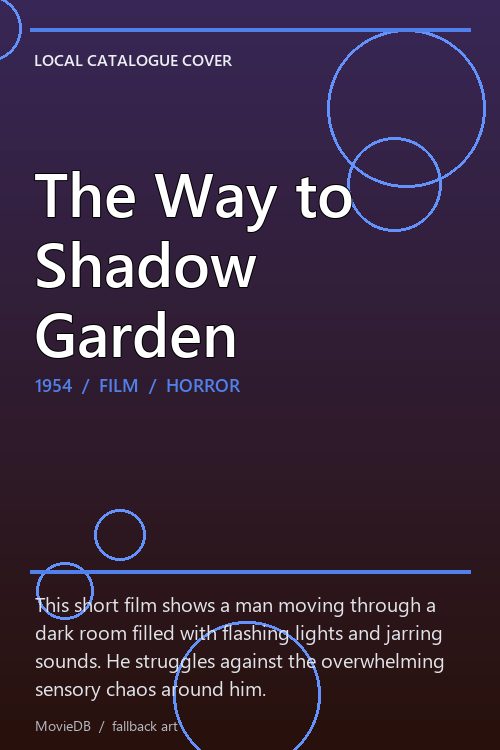 The Way to Shadow Garden poster