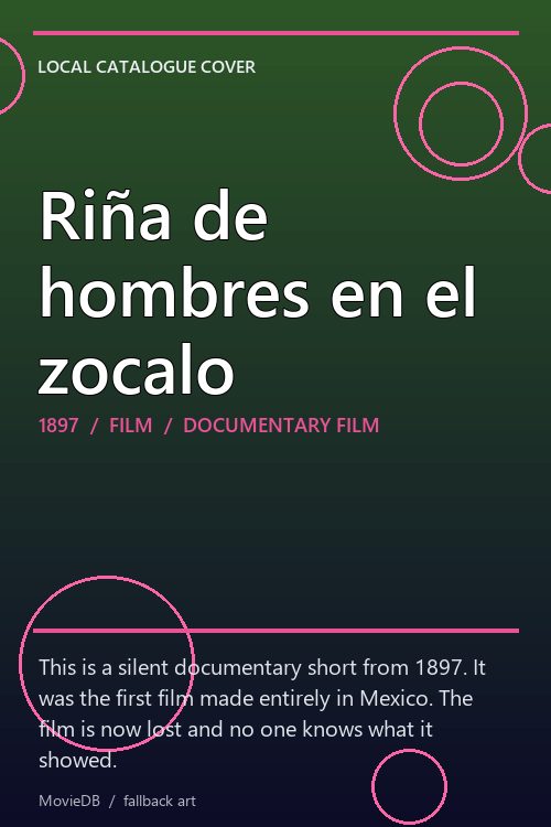 Riña de hombres en el zocalo poster