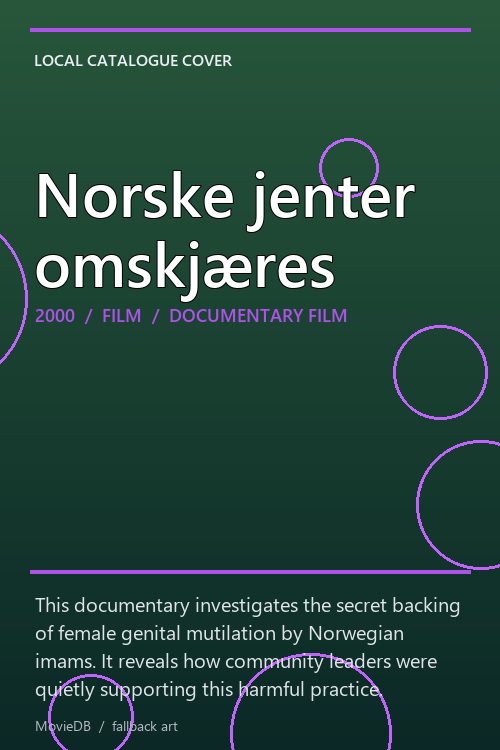 Norske jenter omskjæres poster