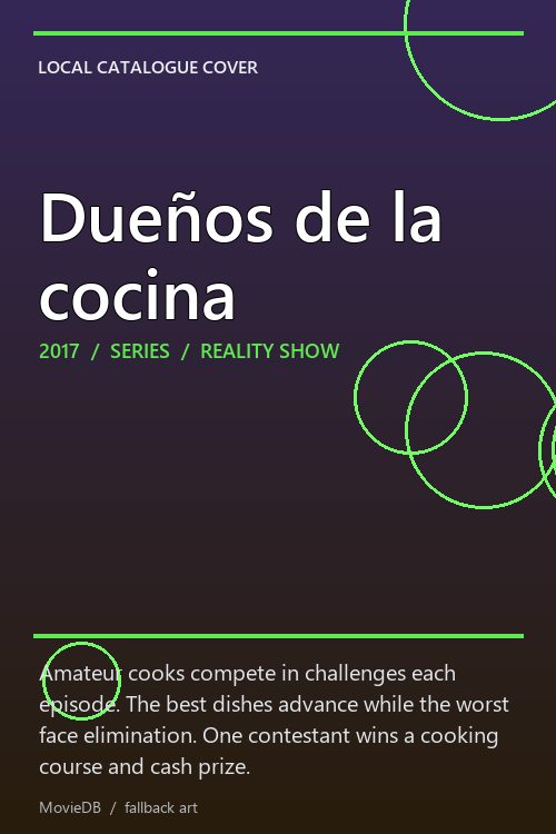 Dueños de la cocina poster