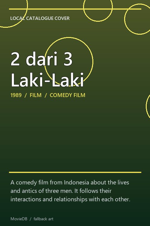 2 dari 3 Laki-Laki poster
