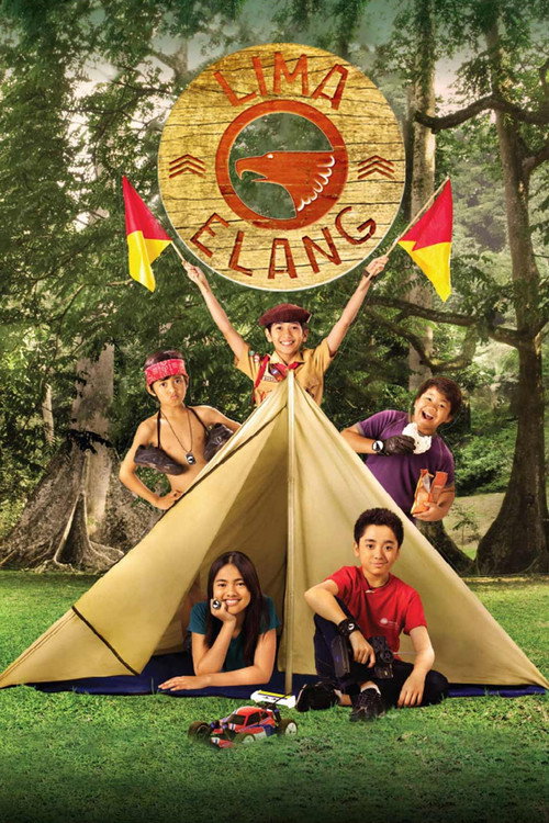 5 Elang poster