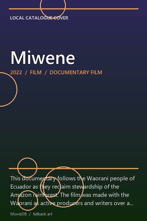 Miwene poster
